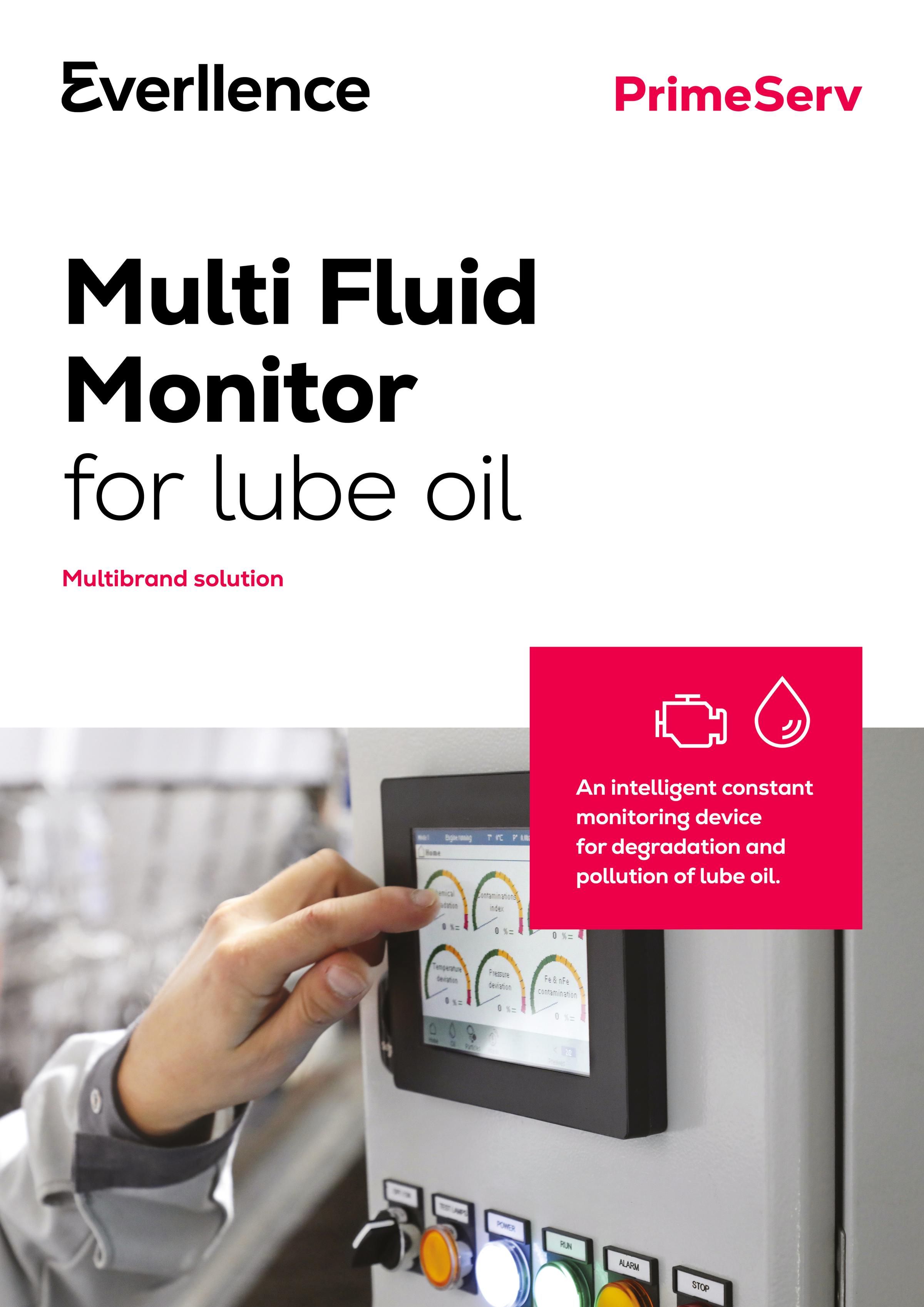Multi Fluid Monitor for lube oil
